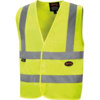 6886 High-Visibility Tricot Safety Vest, High Visibility Lime-Yellow, Small, Polyester Nia-Chem Ltd.
