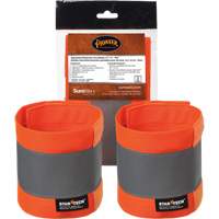 140A Brassard r&eacute;fl&eacute;chissant ajustable orange haute visibilit&eacute; de 14" X 4" Nia-Chem Ltd.