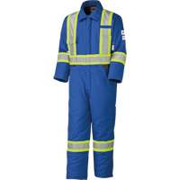 High Visibility FR Rated & Arc Rated Safety Coveralls, Size Small, Royal Blue, 58 cal/cm² SHI238 | Nia-Chem Ltd.