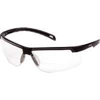 Lunettes de lecture H2MAX avec monture noire, Antibu&eacute;e, Transparent, Dioptrie 2,0 Nia-Chem Ltd.