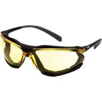 Lunettes de s&eacute;curit&eacute; Proximity, Lentille Ambr&eacute;e, Antibu&eacute;e, ANSI Z87+/R&eacute;pond ou surpasse la norme CSA Z94.3 Nia-Chem Ltd.