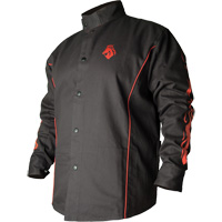 BSX&reg; Contoured FR Welding Jacket, Cotton, Small, Black Nia-Chem Ltd.