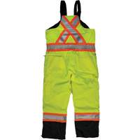 Ripstop Insulated Safety Bib Overall, Polyester, X-Small, High Visibility Lime-Yellow Nia-Chem Ltd.