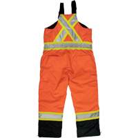Ripstop Insulated Safety Bib Overall, Polyester, X-Small, High Visibility Orange Nia-Chem Ltd.