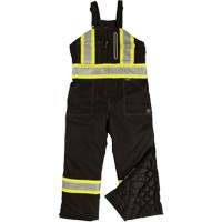Ripstop Insulated Safety Bib Overall, Polyester, X-Small, Black Nia-Chem Ltd.