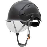 Fibre Metal Safety Helmet, Non-Vented, Ratchet, Black SHJ276 | Nia-Chem Ltd.
