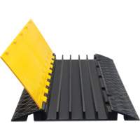 Polyurethane Cable Protector, 5 Channels, 35.43" L x 19.69" W x 2" H Nia-Chem Ltd.