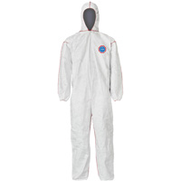 Combinaisons SFR avec cagoule, Moyen, Blanc, Tyvek 400 Nia-Chem Ltd.