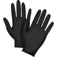 Emballages de gants jetables pour machine distributrice, Petit, Nitrile, 5 mils, Sans poudre, Noir, Classe 2 Nia-Chem Ltd.