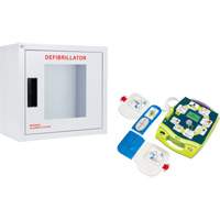 AED Plus<sup>®</sup> Defibrillator & Wall Cabinet Kit, Semi-Automatic, English, Class 4 SHJ773 | Nia-Chem Ltd.