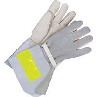 Gants de travail doubl&eacute;s avec poignet de 5", Cuir fleur de vache, Taille 10 Nia-Chem Ltd.