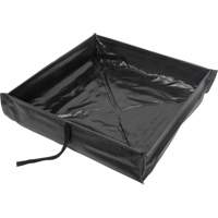 Collapsible Roll-Up Spill Berm, 60 US gal. Capacity, 4' W x 4' L x 6" H Nia-Chem Ltd.