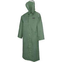 Manteau long avec capuchon d&eacute;tachable Hurricane 851, Petit, Vert Nia-Chem Ltd.