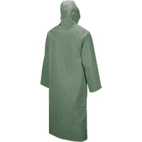 Manteau long avec capuchon d&eacute;tachable Hurricane 851, Petit, Vert Nia-Chem Ltd.