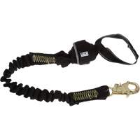 Shock Absorbing Arc Flash Web Lanyard, 6', Snap Hook Center, Choke-Off Loop Leg Ends, Kevlar&reg;/Nomex&reg; Nia-Chem Ltd.