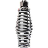 Tige de s&eacute;curit&eacute; robuste, Fixation Filet&eacute;, Hauteur 8', Orange avec X r&eacute;fl&eacute;chissant Nia-Chem Ltd.