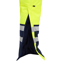 Salopette pour le froid extr&ecirc;me Bisley, Polyester, Petit, Jaune lime haute visibilit&eacute; Nia-Chem Ltd.