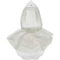 Cagoule Versaflo s&eacute;rie pour APR avec voile, Standard, Pi&egrave;ce faciale/Coiffe souple, Bavette Double Nia-Chem Ltd.