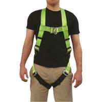 FBH-10000L Contractor Series Safety Harness, CSA Certified, Class AL, 400 lbs. Cap. Nia-Chem Ltd.