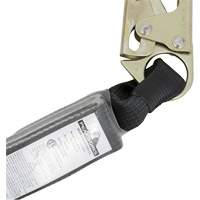 SA-5200-2.5 Shock Absorbing Lanyard, 2.5', Snap Hook Center, Snap Hook Leg Ends, Polyester Nia-Chem Ltd.