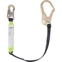 SA-6402-4 Shock Absorbing Lanyard, 4', Form Hook Center, Snap Hook Leg Ends, Polyester Nia-Chem Ltd.