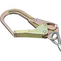 SA-5502-6 Shock Absorbing Lanyard, 6', Form Hook Center, Snap Hook Leg Ends, Galvanized Steel Nia-Chem Ltd.