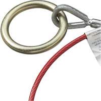 AS-21210-6 6' Cable Anchor with Snap Hook & O-Ring, Sling, Temporary Use Nia-Chem Ltd.