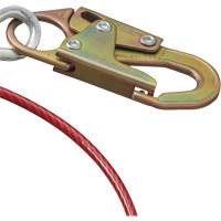AS-21210-6 6' Cable Anchor with Snap Hook & O-Ring, Sling, Temporary Use Nia-Chem Ltd.