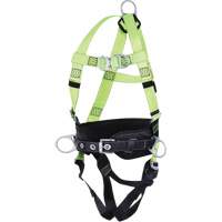 FBH10000L1020-S  Contractor Series Safety Harness with Positioning Belt, CSA Certified, Class ALP, Small Nia-Chem Ltd.