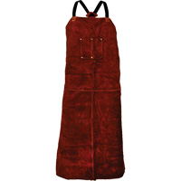 Tillman&reg; 3842 Cowhide Apron, Bib, 42" L, Brown Nia-Chem Ltd.