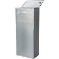 Armoire d'usage l&eacute;ger pour extincteur, 10" la x 24" h x 6" p Nia-Chem Ltd.