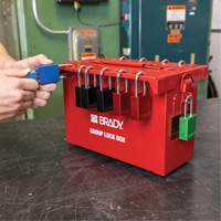 Velocity Plus Safety Lockout Padlock, Orange, Keyed Alike, Aluminum, 1-1/2" Width Nia-Chem Ltd.