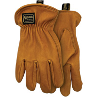 Gants r&eacute;sistants &agrave; la coupe The Duke 597CR, Taille Moyen, Enveloppe en Cuir de vache/Para-aramide/Polyester/Acier inoxydable, ASTM ANSI niveau A5 Nia-Chem Ltd.
