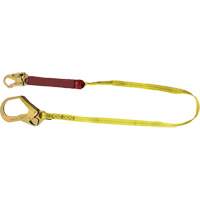 External Energy Absorber Lanyard with 2-1/4" Hook, 6', Snap Hook Center, Snap Hook Leg Ends, Polyester Nia-Chem Ltd.