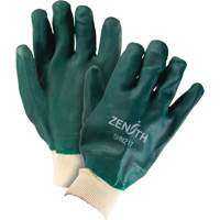Gants verts &agrave; double enduit, 10" lo, PVC, Doublure en Jersey de coton, 70 mils Nia-Chem Ltd.