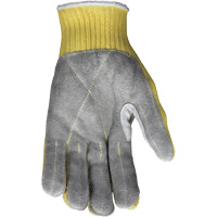 CutPro&reg; Cut Resistant Work Gloves with Split Leather Palm, Size Small, 7 Gauge, Kevlar&reg; Shell, ASTM ANSI Level A3 Nia-Chem Ltd.