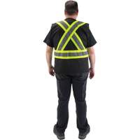CSA Compliant Surveyor Vest, Black, Medium, Polyester Nia-Chem Ltd.