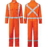 Combinaison FR Bizflame 88/12 Iona 7 oz. FR510, Taille 36, Orange Nia-Chem Ltd.