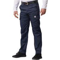 Pantalon cargo Big Flex, Poly-coton/Spandex, Bleu marin, Taille 46, Entrejambe 30 Nia-Chem Ltd.