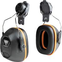 Cache-oreilles pour casques de s&eacute;curit&eacute;, Fixation pour casque, 27 NRR dB Nia-Chem Ltd.