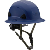 Casque Fibre Metal de style escalade avec bordure compl&egrave;te, R&eacute;pond aux normes CSA type 2, Suspension Rochet, Non ventil&eacute; Nia-Chem Ltd.