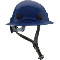 Casque Fibre Metal de style escalade avec bordure compl&egrave;te, R&eacute;pond aux normes CSA type 2, Suspension Rochet, Non ventil&eacute; Nia-Chem Ltd.