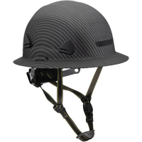 Casque Fibre Metal de style escalade avec bordure compl&egrave;te, R&eacute;pond aux normes CSA type 2, Suspension Rochet, Non ventil&eacute; Nia-Chem Ltd.