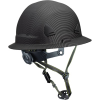 Casque Fibre Metal de style escalade avec bordure compl&egrave;te, R&eacute;pond aux normes CSA type 2, Suspension Rochet, Non ventil&eacute; Nia-Chem Ltd.