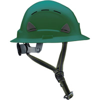 Casque Fibre Metal de style escalade avec bordure compl&egrave;te, R&eacute;pond aux normes CSA type 2, Suspension Rochet, Ventil&eacute; Nia-Chem Ltd.