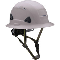 Casque Fibre Metal de style escalade avec bordure compl&egrave;te, R&eacute;pond aux normes CSA type 2, Suspension Rochet, Ventil&eacute; Nia-Chem Ltd.