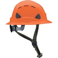 Casque Fibre Metal de style escalade avec bordure compl&egrave;te, R&eacute;pond aux normes CSA type 2, Suspension Rochet, Ventil&eacute; Nia-Chem Ltd.