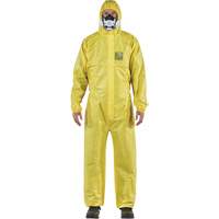 AlphaTec&reg; 2300 STANDARD Bound Model 147 Coveralls, Small, Yellow, Polyethylene Laminate/Polypropylene Nia-Chem Ltd.