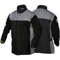 XVI Series Heavy-Duty FR Welding Jacket, Leather, Medium, Black Nia-Chem Ltd.