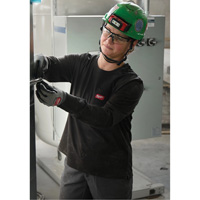 T-shirt &agrave; manches longues avec poches GRIDIRON, Femmes, T-petit, Bleu Nia-Chem Ltd.